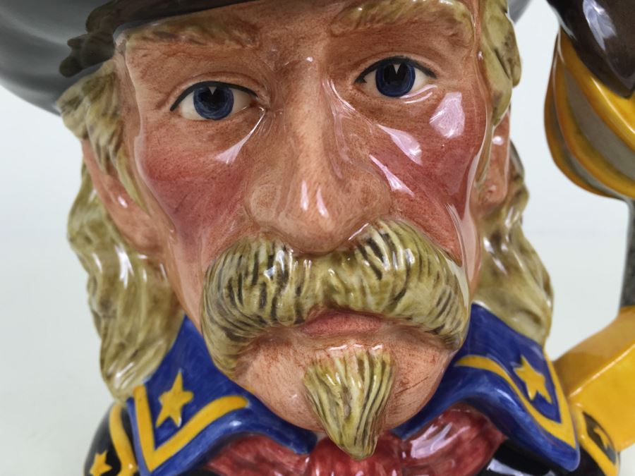Royal Doulton Large 'General Custer' D7079 Character Jug 1997 [Photo 2]