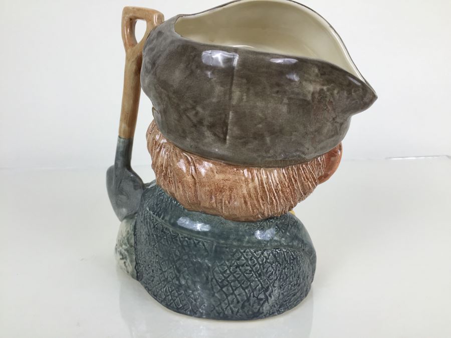 Royal Doulton Large 'The Gardener' D6630 Character Pitcher 1972 [Photo 7]