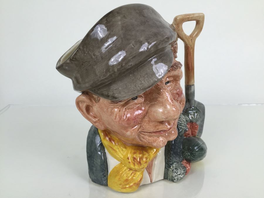 Royal Doulton Large 'The Gardener' D6630 Character Pitcher 1972 [Photo 9]