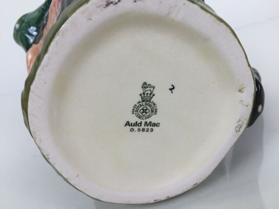 Royal Doulton Large 'Auld Mac' D5823 Character Pitcher [Photo 3]