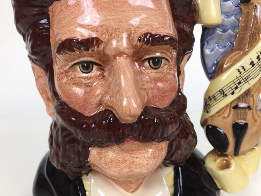 Royal Doulton Large 'Johann Strauss II' D7097 Character Pitcher [Photo 2]