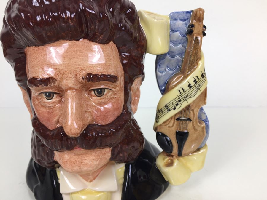 Royal Doulton Large 'Johann Strauss II' D7097 Character Pitcher [Photo 4]