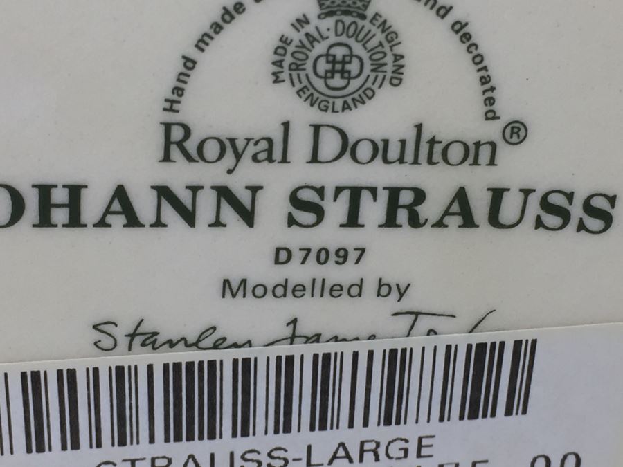 Royal Doulton Large 'Johann Strauss II' D7097 Character Pitcher [Photo 12]