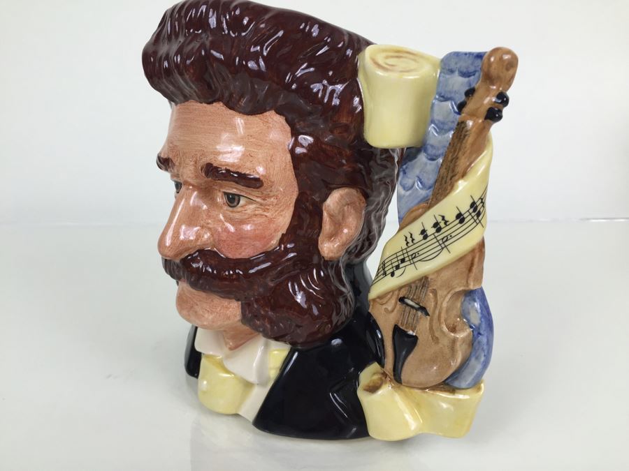 Royal Doulton Large 'Johann Strauss II' D7097 Character Pitcher [Photo 5]
