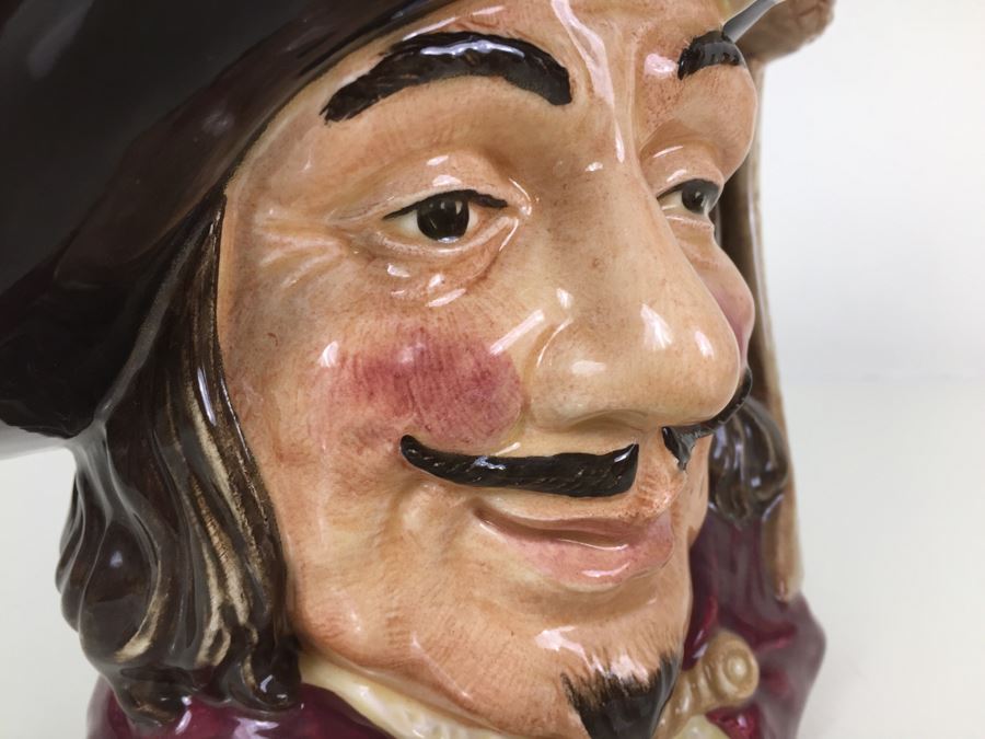 Royal Doulton Large 'Porthos' D6440 Character Pitcher 1955 [Photo 11]