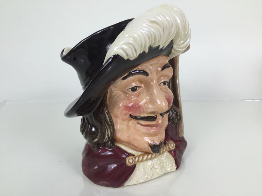 Royal Doulton Large 'Porthos' D6440 Character Pitcher 1955 [Photo 10]