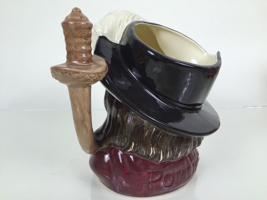 Royal Doulton Large 'Porthos' D6440 Character Pitcher 1955 [Photo 6]