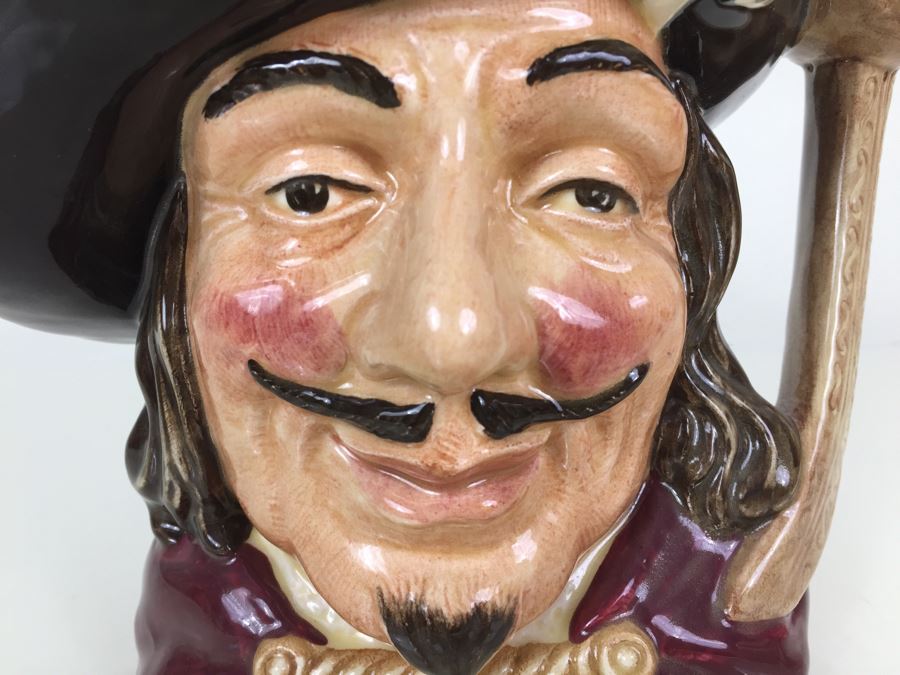 Royal Doulton Large 'Porthos' D6440 Character Pitcher 1955 [Photo 5]