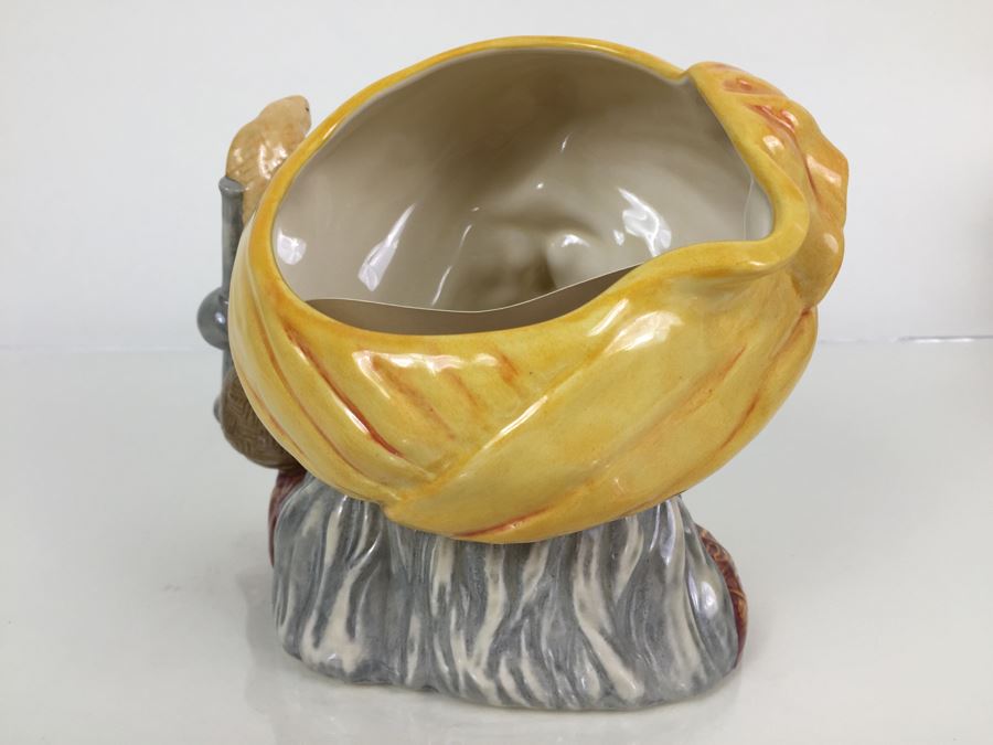Royal Doulton Large 'The Snake Charmer' D6912 Character Pitcher 1991 Limited Edition 86 Of 2,500 Signed By Michael Doulton [Photo 7]