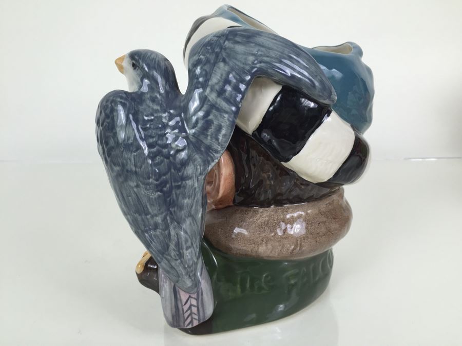 Royal Doulton Large 'The Falconer' D6533 Character Pitcher 1959 [Photo 7]