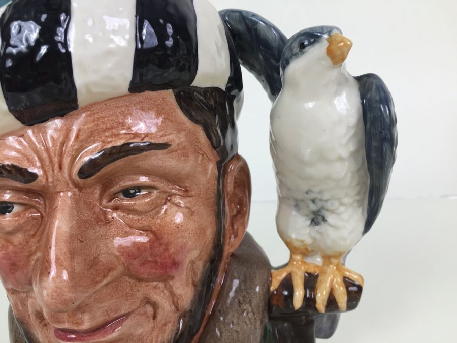 Royal Doulton Large 'The Falconer' D6533 Character Pitcher 1959 [Photo 5]