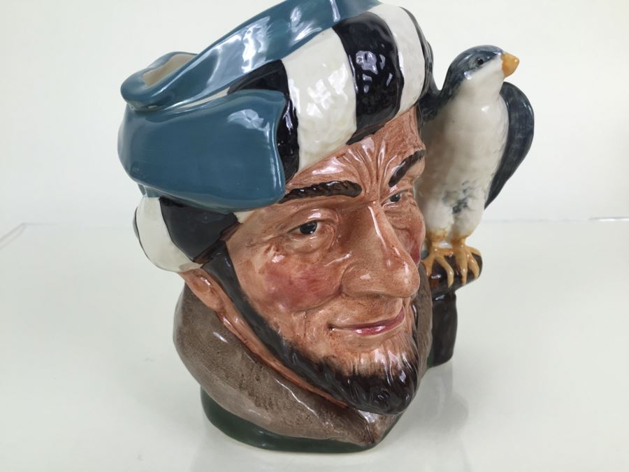 Royal Doulton Large 'The Falconer' D6533 Character Pitcher 1959 [Photo 12]
