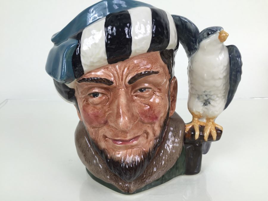 Royal Doulton Large 'The Falconer' D6533 Character Pitcher 1959 [Photo 1]