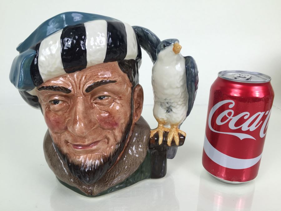 Royal Doulton Large 'The Falconer' D6533 Character Pitcher 1959 [Photo 4]