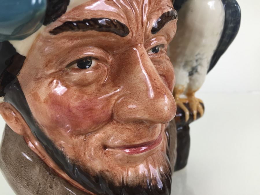 Royal Doulton Large 'The Falconer' D6533 Character Pitcher 1959 [Photo 13]