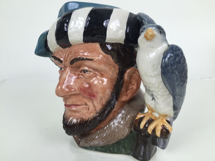 Royal Doulton Large 'The Falconer' D6533 Character Pitcher 1959 [Photo 6]
