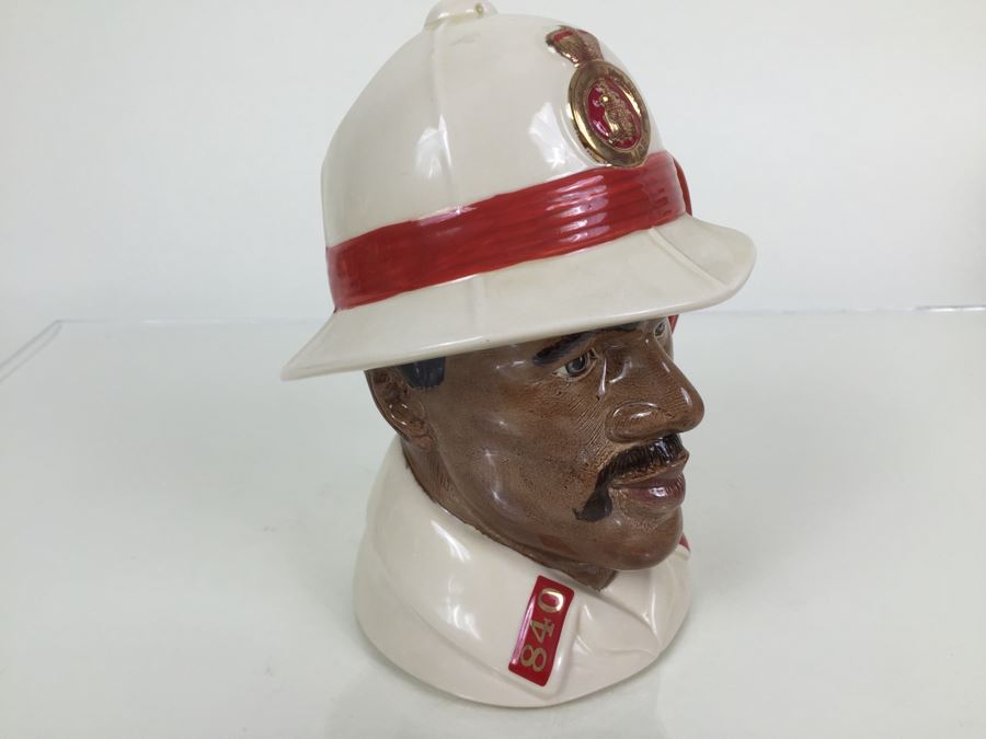 Royal Doulton Large 'Bahamas Policeman ' D6912 Character Pitcher 1991 [Photo 10]