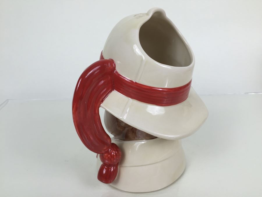 Royal Doulton Large 'Bahamas Policeman ' D6912 Character Pitcher 1991 [Photo 7]