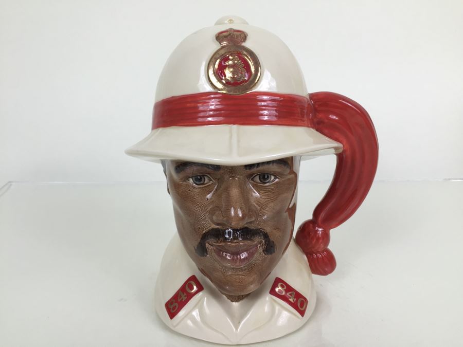 Royal Doulton Large 'Bahamas Policeman ' D6912 Character Pitcher 1991 [Photo 1]