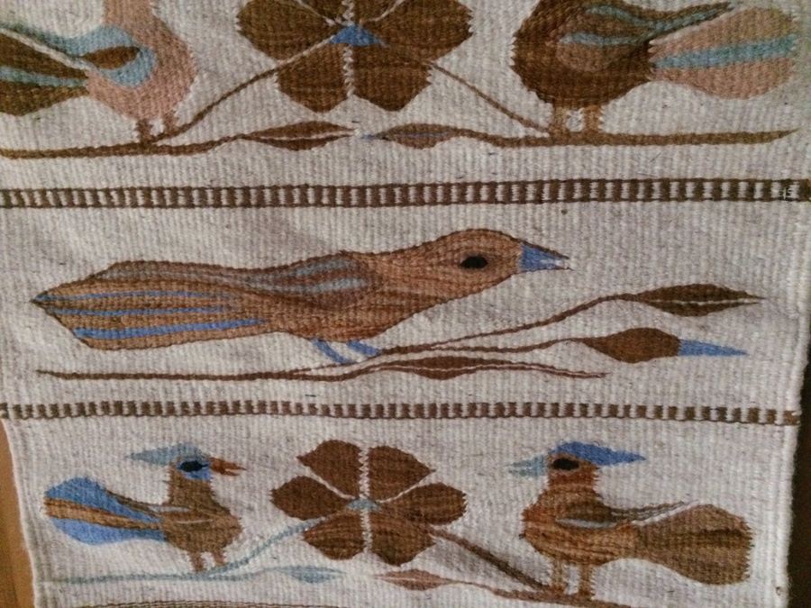 Hand Wooven Wool Wall Hanging [Photo 3]