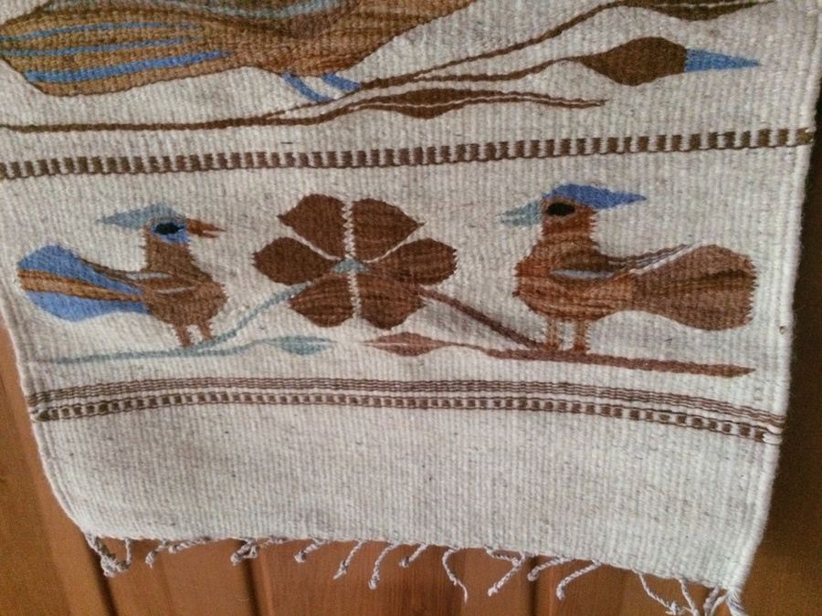 Hand Wooven Wool Wall Hanging [Photo 4]