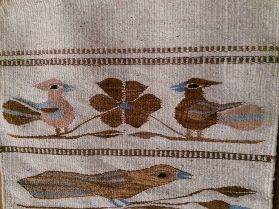 Hand Wooven Wool Wall Hanging [Photo 2]