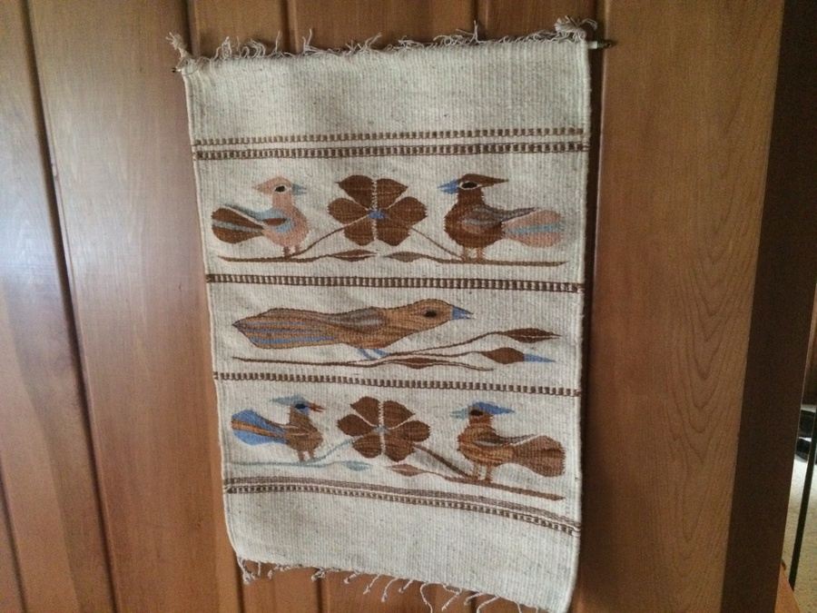 Hand Wooven Wool Wall Hanging