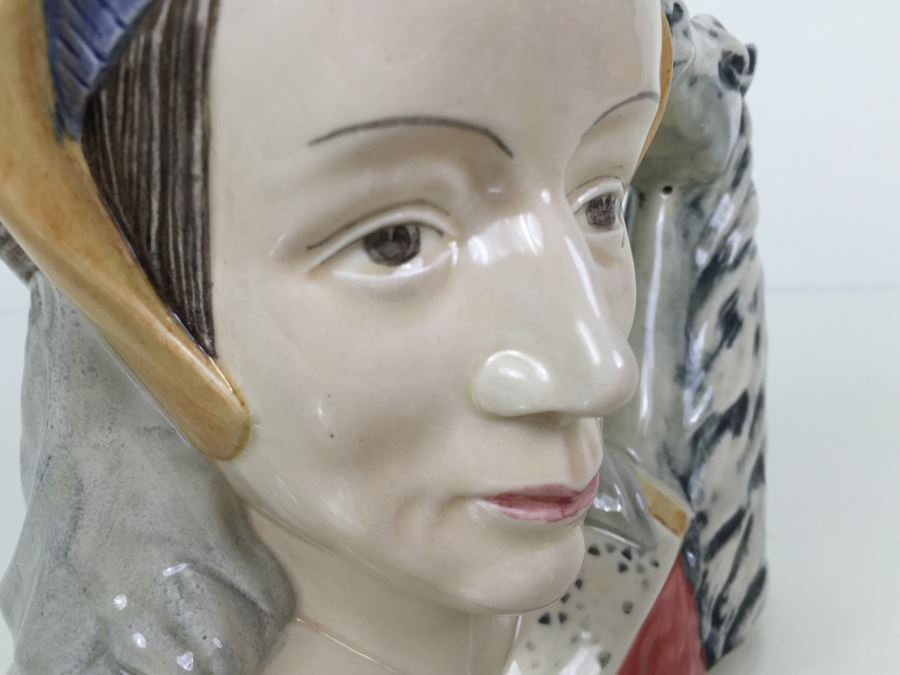 Royal Doulton Large 'Anne of Cleves' D6653 Character Jug 1979 [Photo 11]