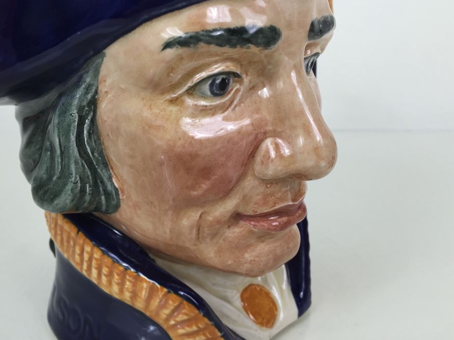 Royal Doulton Large 'Lord Nelson' D6336 Character Pitcher 1951 [Photo 12]