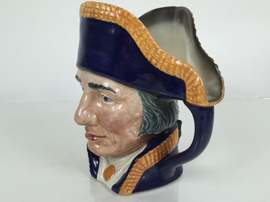 Royal Doulton Large 'Lord Nelson' D6336 Character Pitcher 1951