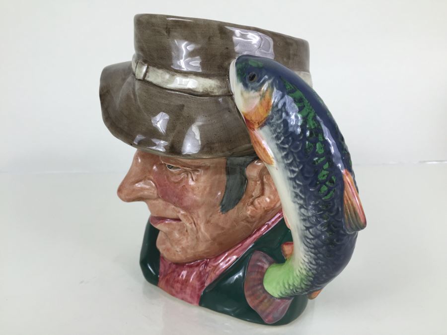 Royal Doulton Large 'The Poacher' D6429 Character Pitcher 1954 [Photo 6]