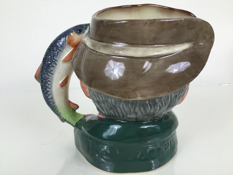 Royal Doulton Large 'The Poacher' D6429 Character Pitcher 1954 [Photo 8]