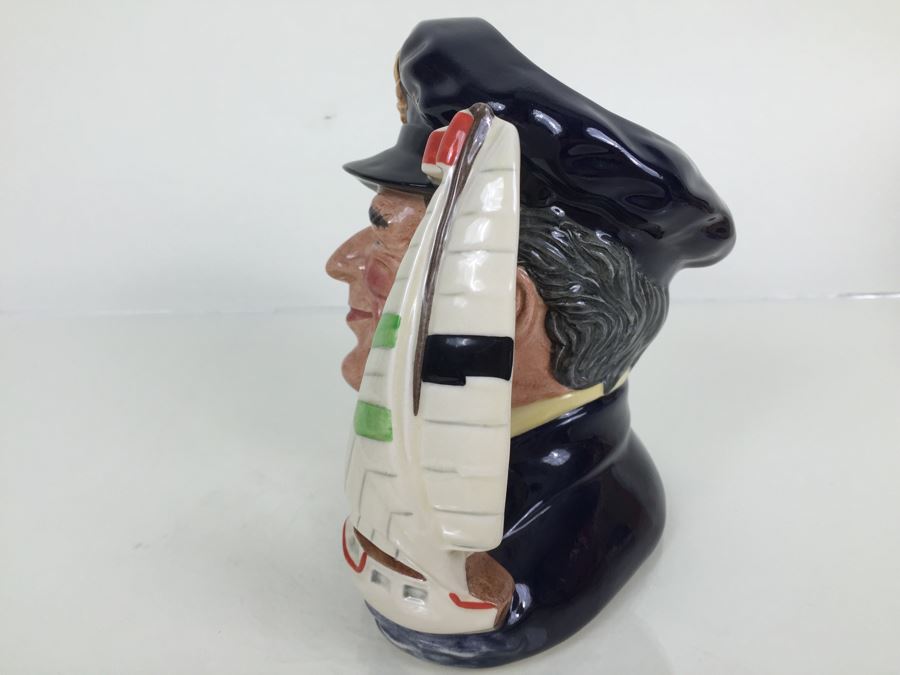 Royal Doulton Large 'Yachtsman' D6820 Character Pitcher 1988 [Photo 7]