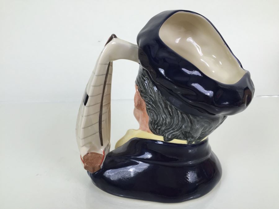 Royal Doulton Large 'Yachtsman' D6820 Character Pitcher 1988 [Photo 8]