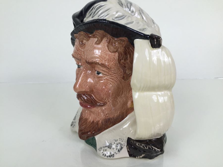 Royal Doulton Large 'Sir Francis Drake' D6805 Character Jug 1988 Special Edition 185 Of 6,000 [Photo 5]