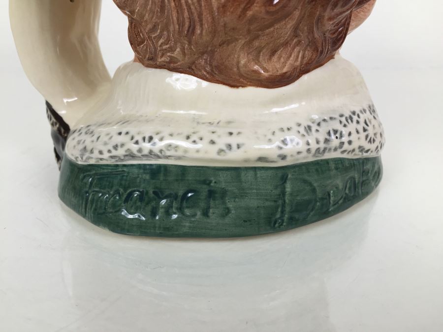 Royal Doulton Large 'Sir Francis Drake' D6805 Character Jug 1988 Special Edition 185 Of 6,000 [Photo 7]