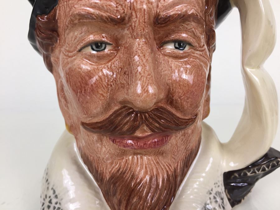 Royal Doulton Large 'Sir Francis Drake' D6805 Character Jug 1988 Special Edition 185 Of 6,000 [Photo 2]
