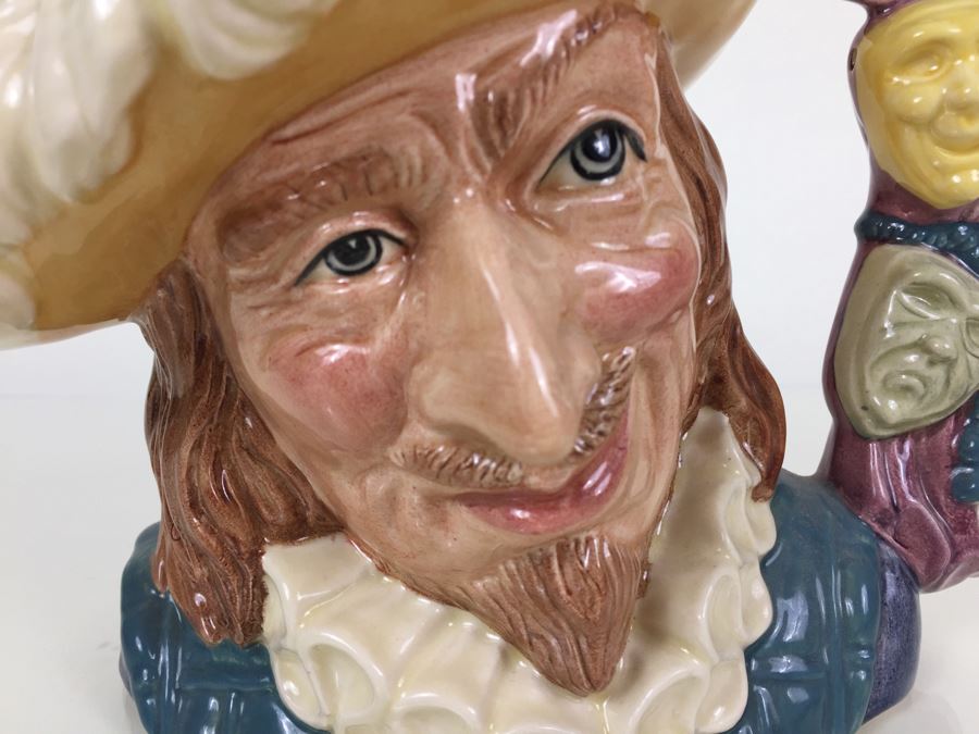 Royal Doulton Large 'Scaramouche' D6814 Character Pitcher 1988 [Photo 2]