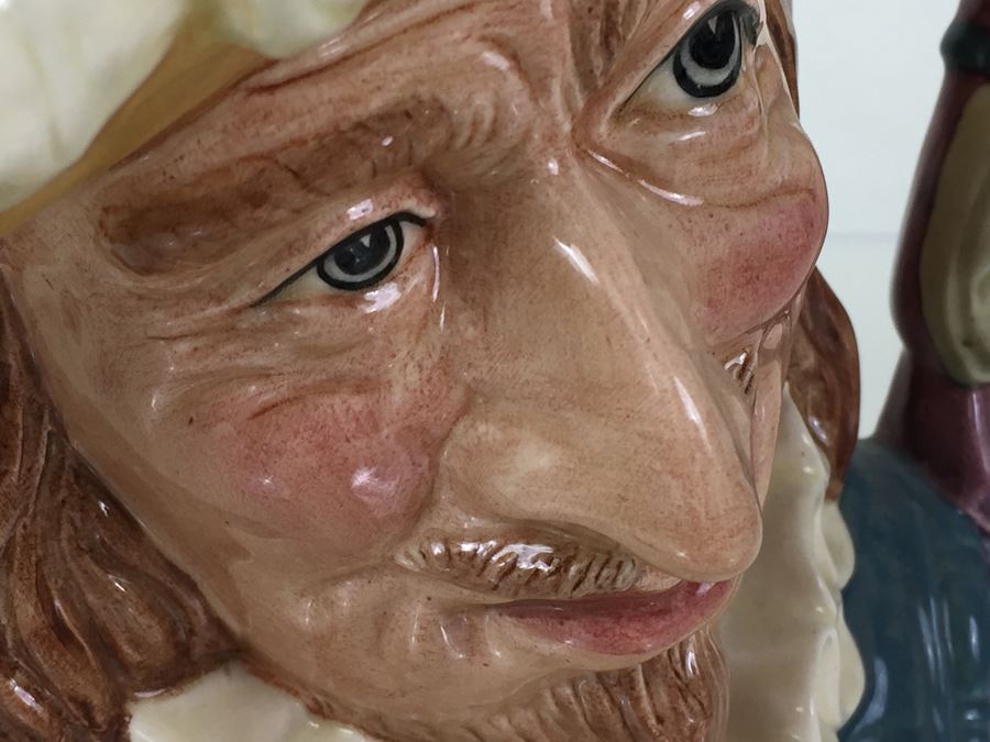 Royal Doulton Large 'Scaramouche' D6814 Character Pitcher 1988 [Photo 11]