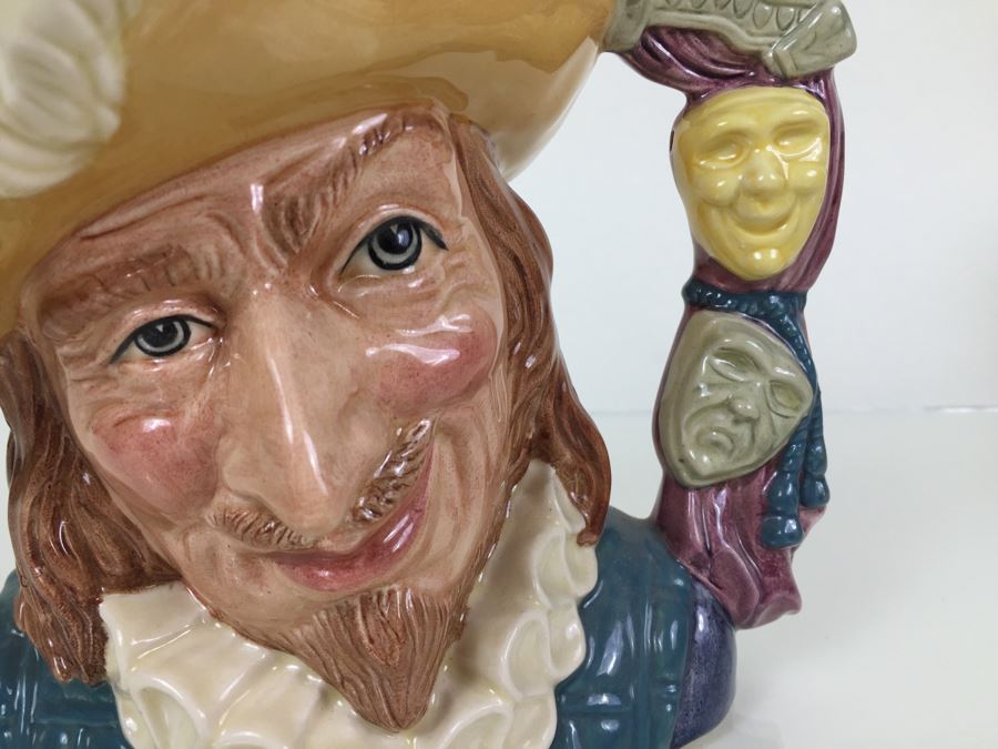 Royal Doulton Large 'Scaramouche' D6814 Character Pitcher 1988 [Photo 5]