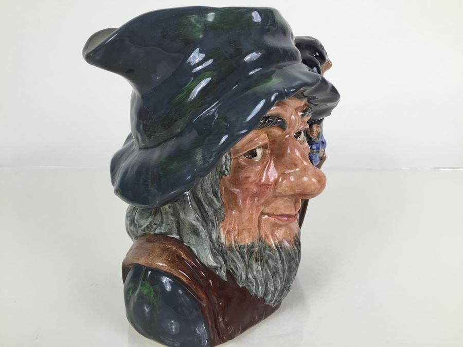 Royal Doulton Large 'Rip Van Winkle' D6438 Character Pitcher 1954 [Photo 13]