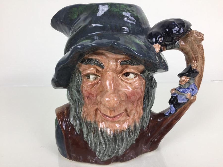 Royal Doulton Large 'Rip Van Winkle' D6438 Character Pitcher 1954 [Photo 1]