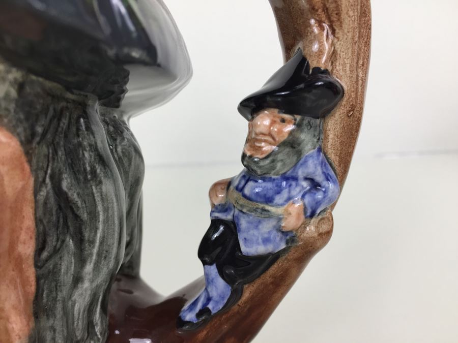 Royal Doulton Large 'Rip Van Winkle' D6438 Character Pitcher 1954 [Photo 6]