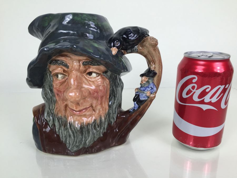 Royal Doulton Large 'Rip Van Winkle' D6438 Character Pitcher 1954 [Photo 4]