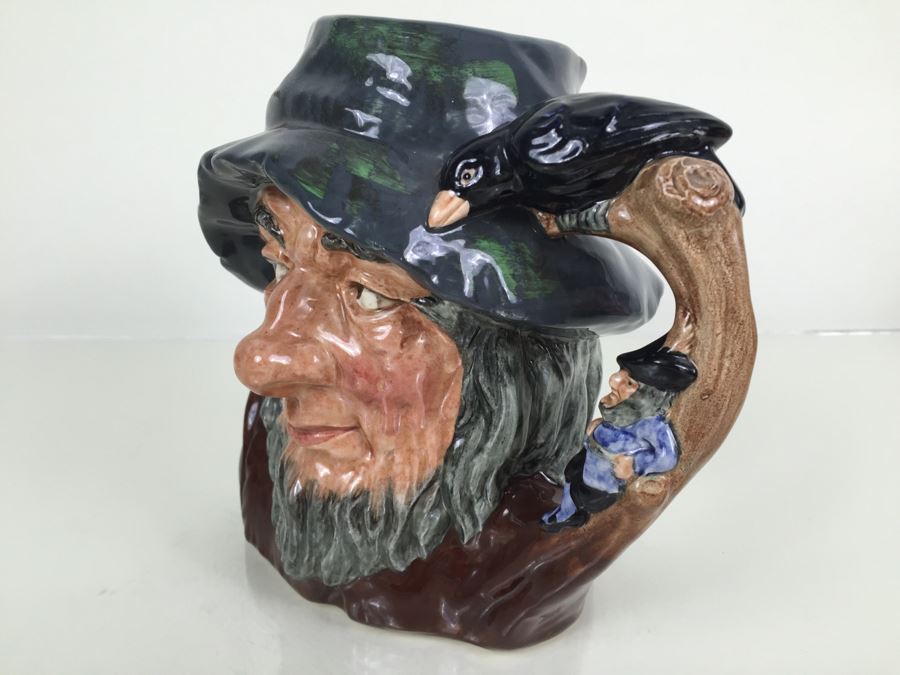 Royal Doulton Large 'Rip Van Winkle' D6438 Character Pitcher 1954 [Photo 8]