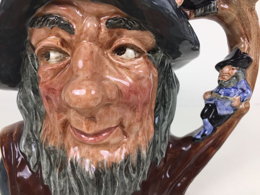 Royal Doulton Large 'Rip Van Winkle' D6438 Character Pitcher 1954 [Photo 2]