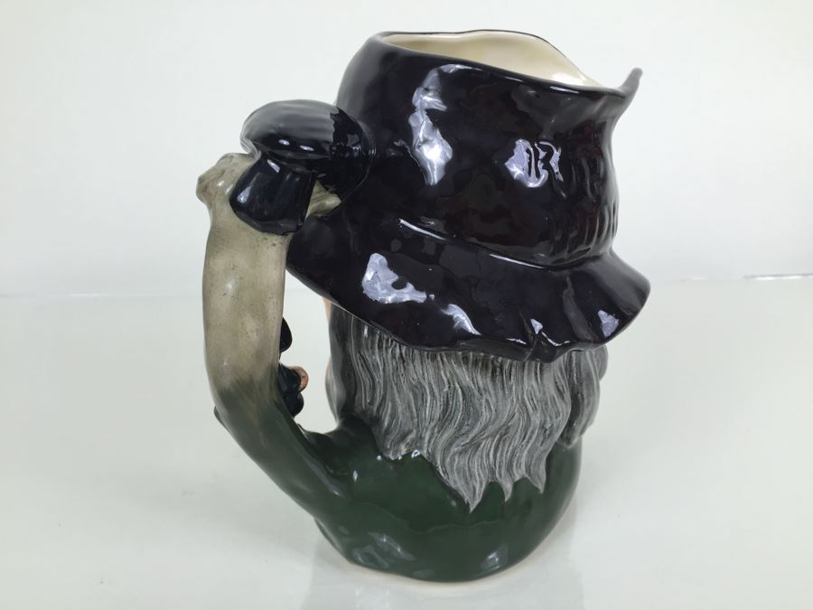 Royal Doulton Large 'Rip Van Winkle' D6785 Character Pitcher 1987 Special Edition Of 1,000 [Photo 8]