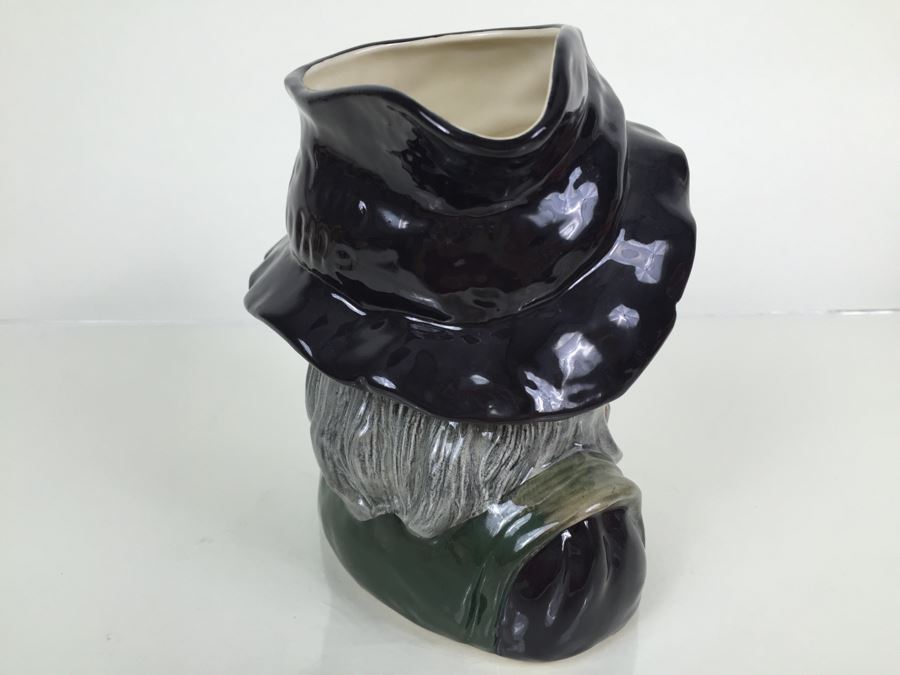 Royal Doulton Large 'Rip Van Winkle' D6785 Character Pitcher 1987 Special Edition Of 1,000 [Photo 11]