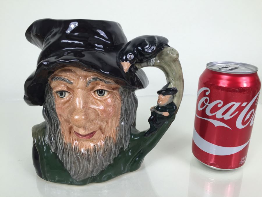 Royal Doulton Large 'Rip Van Winkle' D6785 Character Pitcher 1987 Special Edition Of 1,000 [Photo 4]
