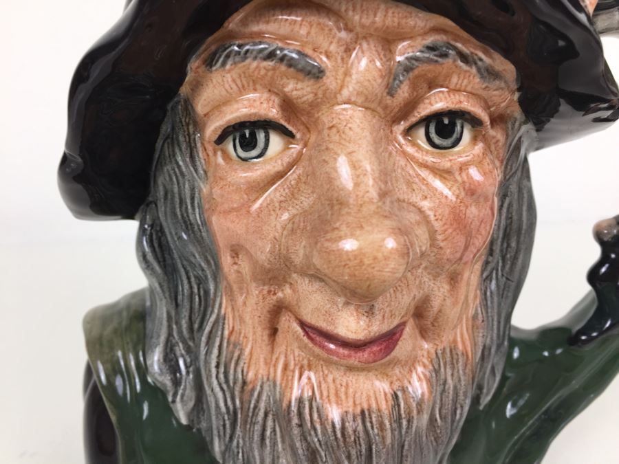 Royal Doulton Large 'Rip Van Winkle' D6785 Character Pitcher 1987 Special Edition Of 1,000 [Photo 2]